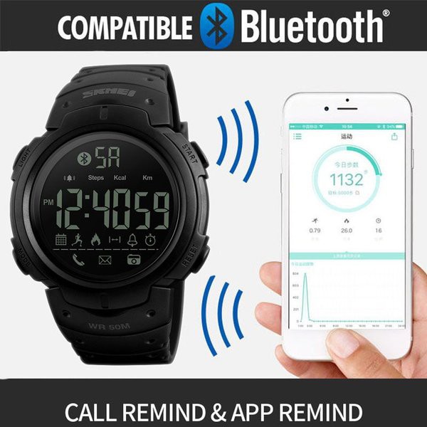 MURAH -  Jam Tangan SKMEI ORIGINAL Water Resist Smartwatch Sport Suunto Digital Jam Tangan