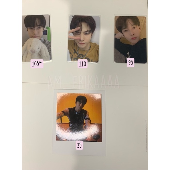 READY STOCK PC polaroid doyoung nct 127 boneka sticker universe resonance revbahan