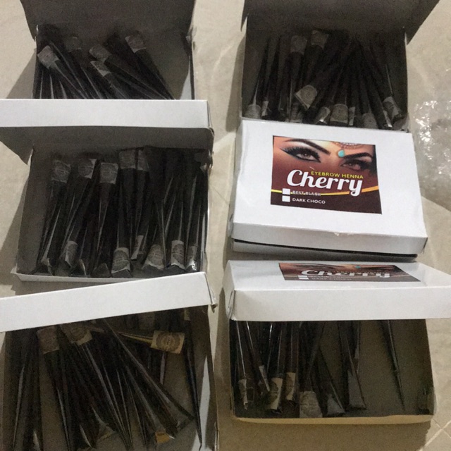 Eye Brow Henna Alis Herbal alami tanpa sulam alis