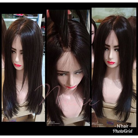 WIG RAMBUT ASLI/100% HUMAN HAIR