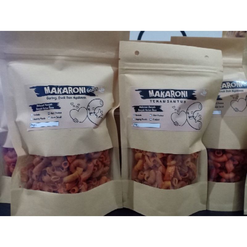 

makaroni gaess (standing pouch ukuran 350ml)