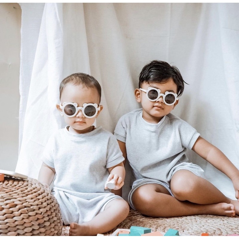 Kacamata Anak Bayi Sunglasses Baby Bayi Kids Cute Anti UV Ootd Fashion Anak Cewek Cowok Laki Import Kacamata Gaya Anak Kacamata  Fashion Anak