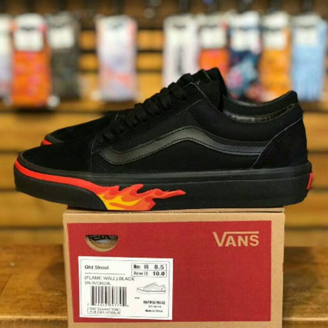 vans old skool flame indonesia