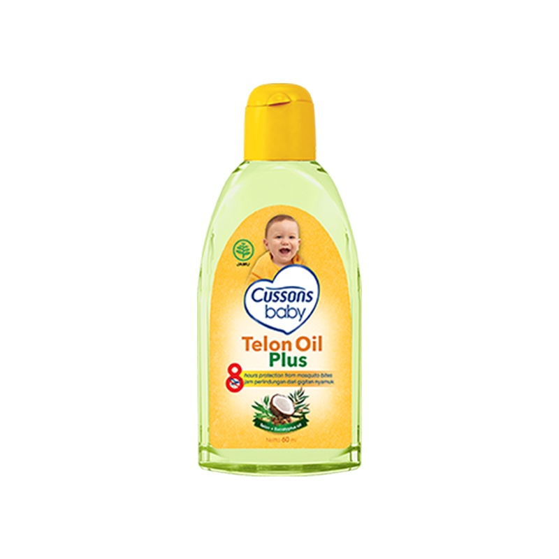 [CT]Cussons Baby Telon Oil 60ml Natural/ Minyak Telon/ Minyak Telon Bayi/Telon cusson