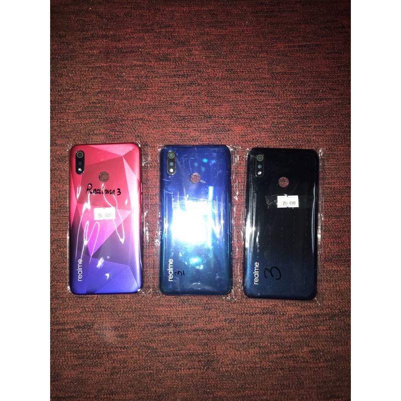 TUTUP BELAKANG REALME 3