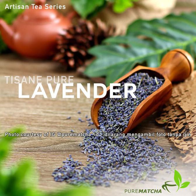 

BIG SALE! Artisan Tea Cafe - Pure Lavender Flower Bunga Lavender Dry SAMPLE 10gr