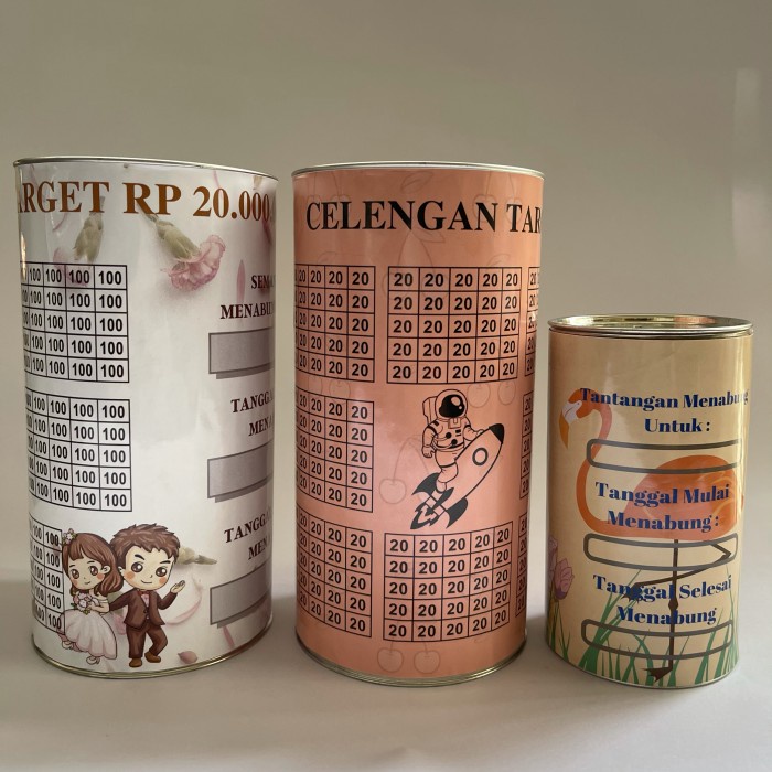 CELENGAN- CELENGAN TARGET VIRAL - SMALL - 1JUTA, 100RIBU -CELENGAN.