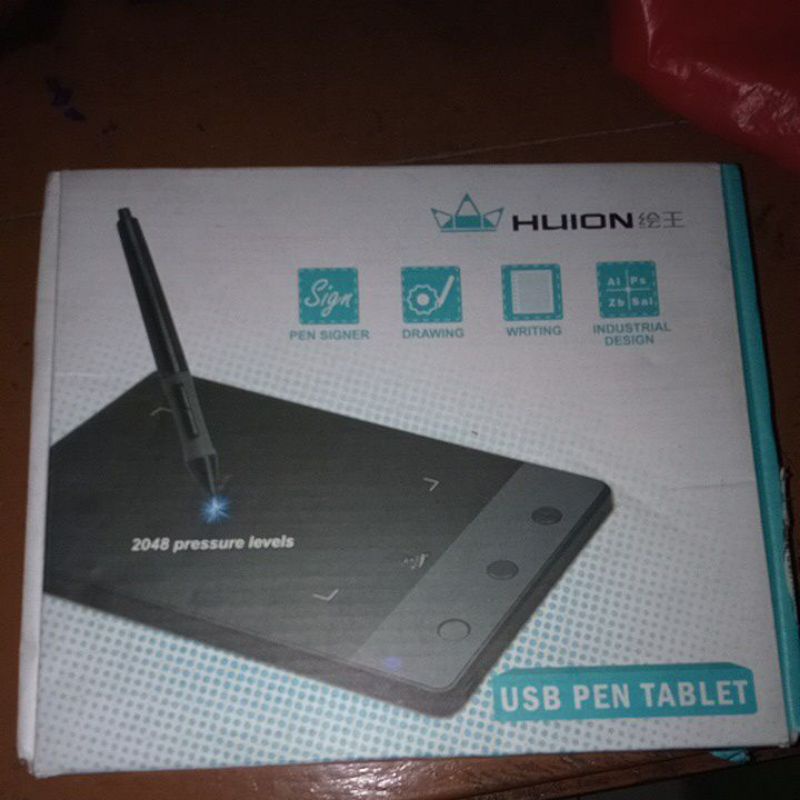 Pen Tablet Huion H420 bekas