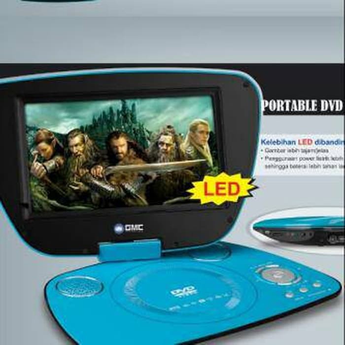 PROMO.. Led 7  dvd portable gmc