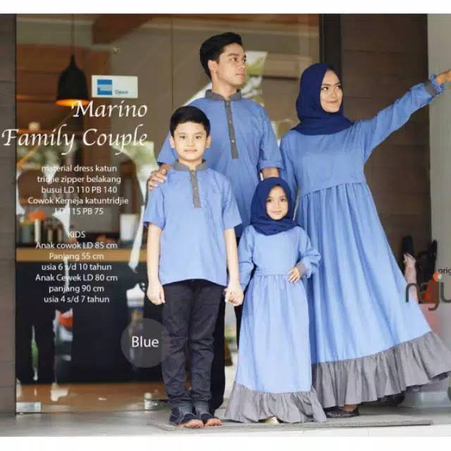 Sarimbit keluarga Gamis keluarga baju keluarga