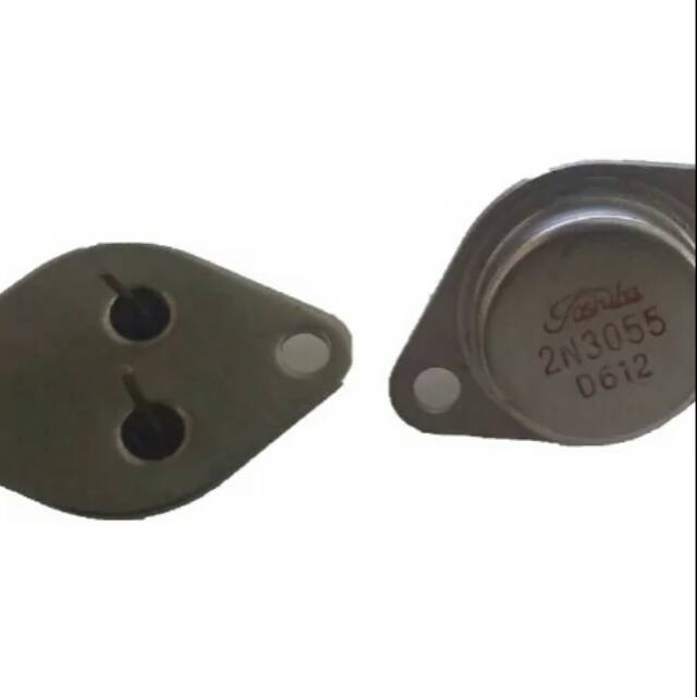 Lot De 5 Transistors De Puissance 2N3055 NPN TO-3 | 15A/60V, Boîtier Métal, Acier Inoxydable - 3