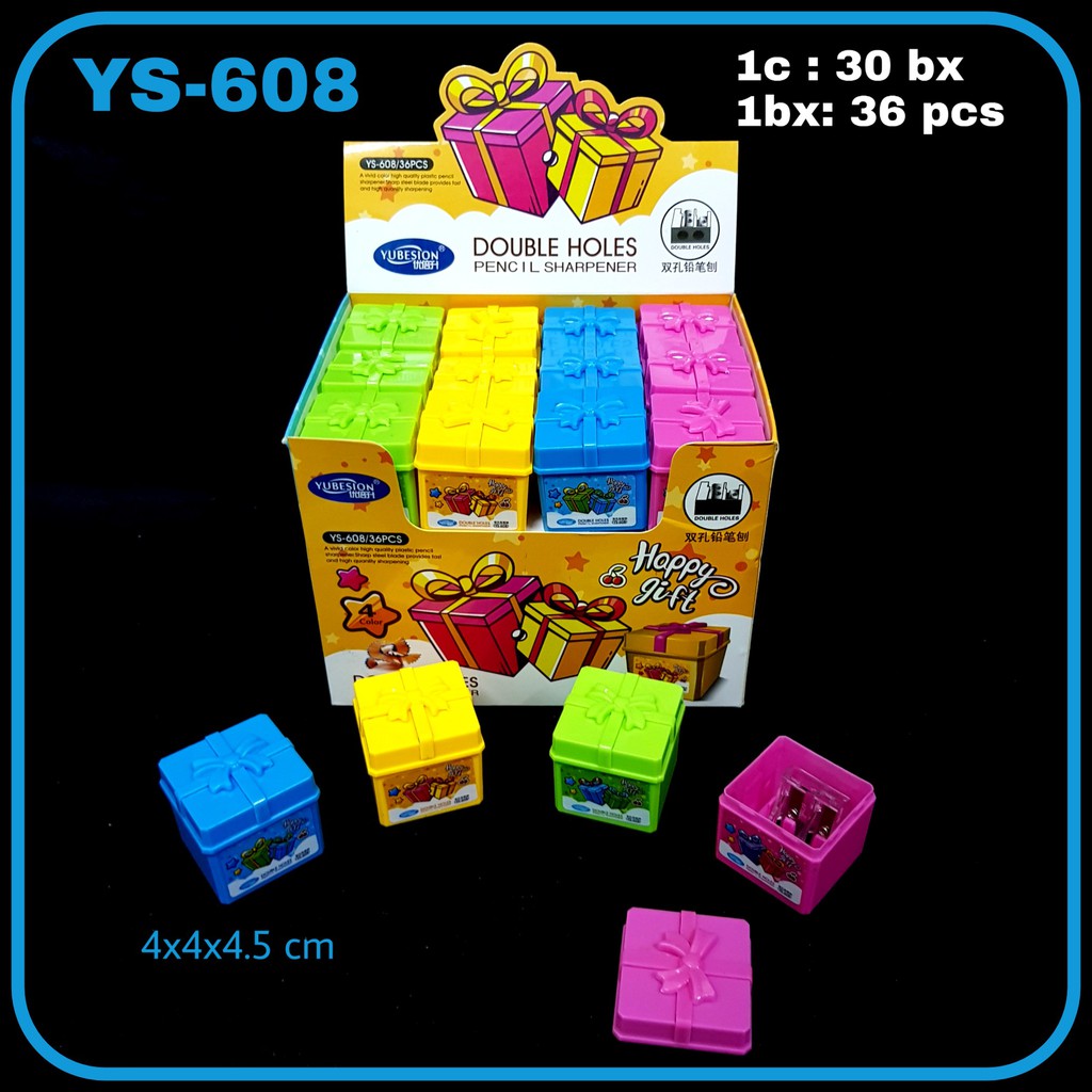 

ILP Rautan Pensil YF/YS-608 / Peruncing / Rautan / Serutan