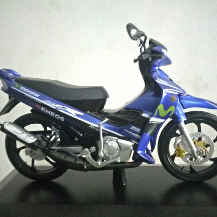 Diecast Yamaha 125zr Scale 1 12 Genuine Yamaha Hongleong Malaysia Shopee Indonesia