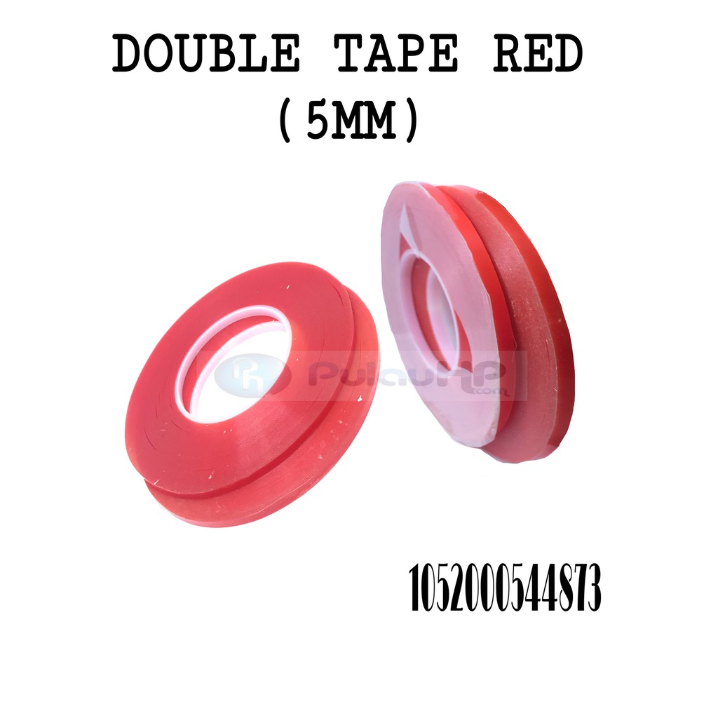 

DOUBLE TAPE 5MM RED