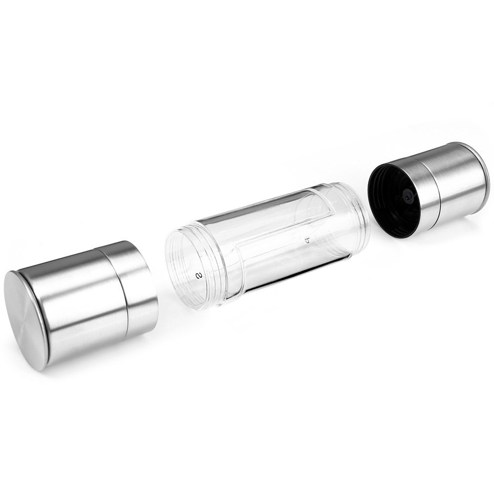 Pepper Mill Grinder 2 in 1 Penggiling Lada - ZX-S22 - Silver