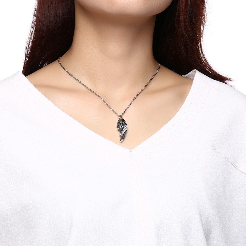 Kalung Cowok Pria Cewek bahan titanium cocok hadiah trend masa kini KC008