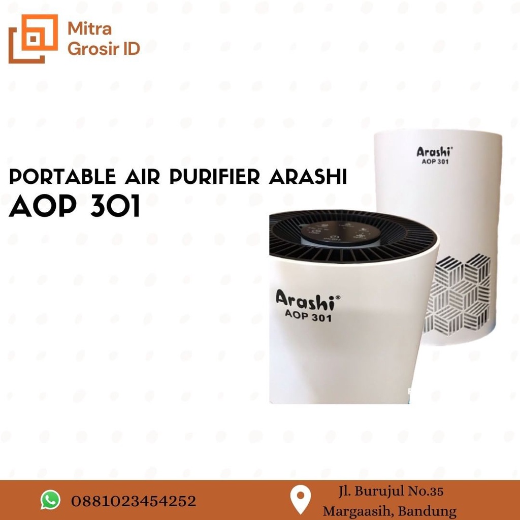 PORTABLE AIR PURIFIER ARASHI AOP 301