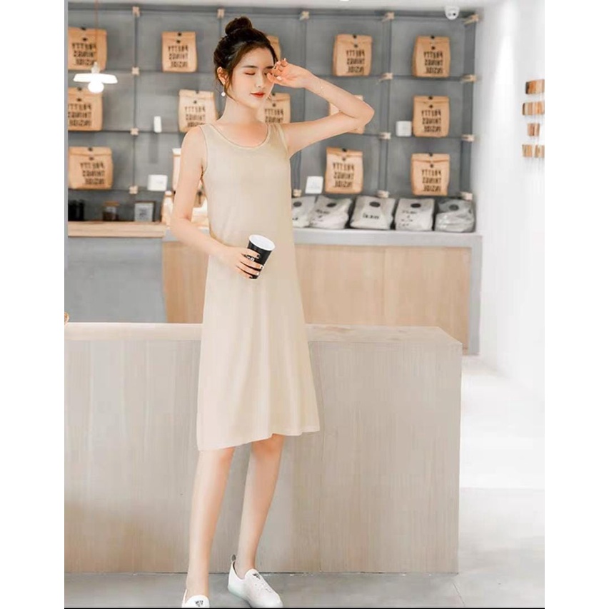 dress spandek korean style / dress singlet