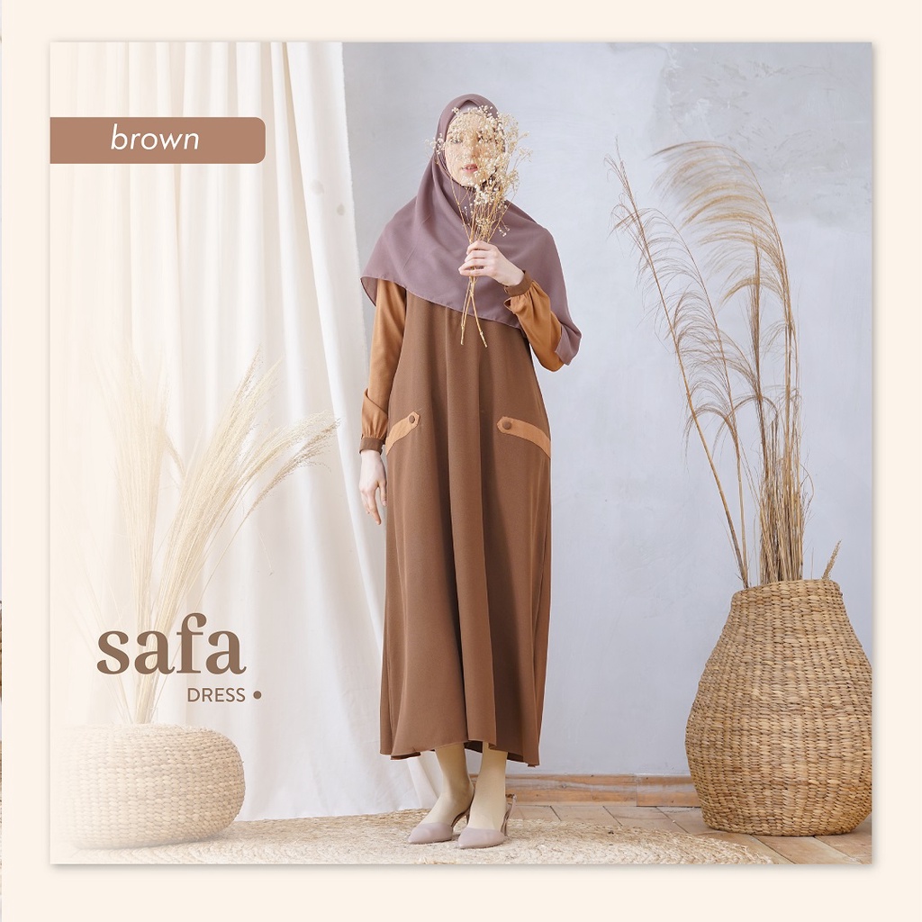 Giets - safa dress - gamis syari - baju muslimah wanita modern