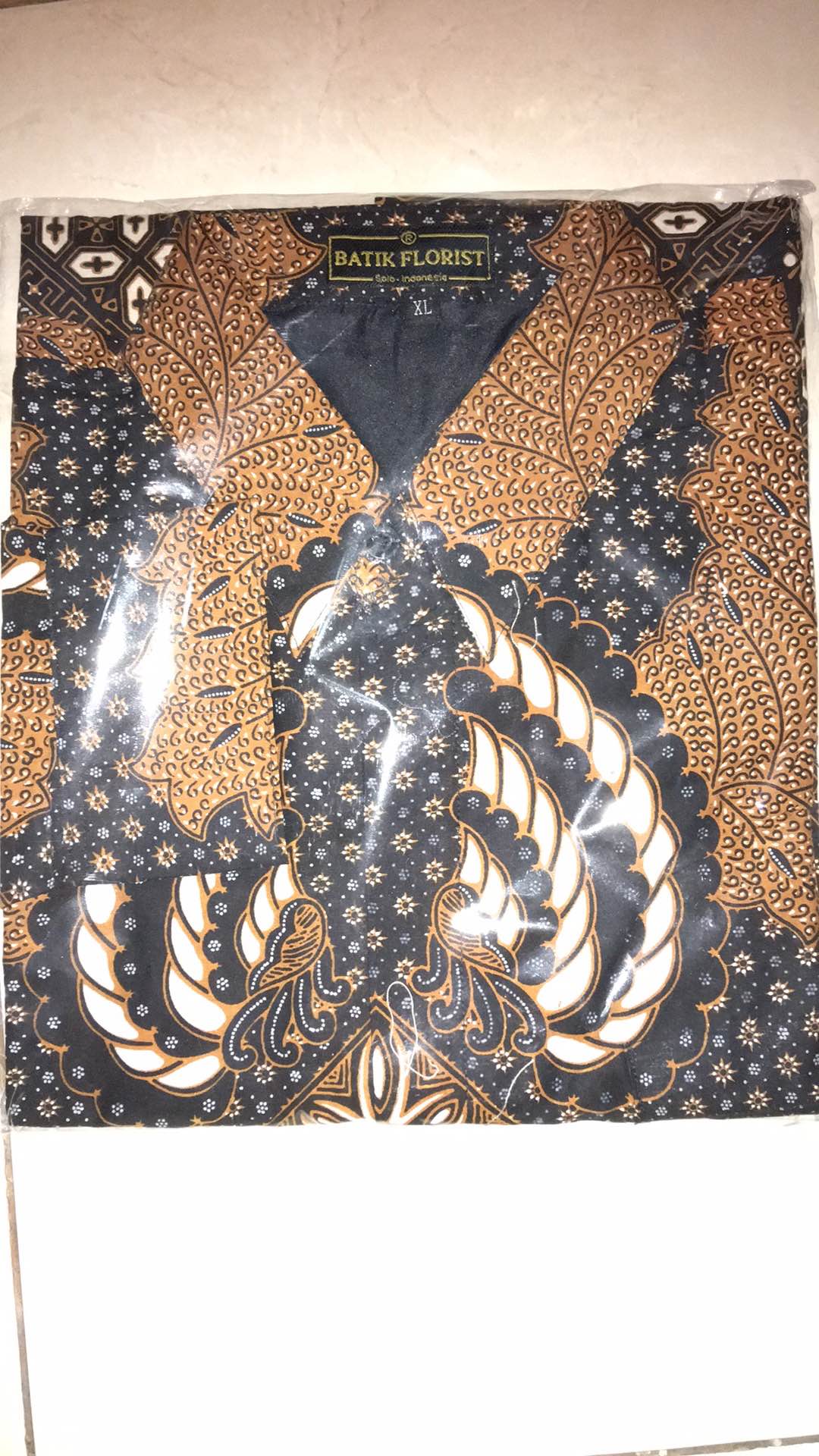 Peksi Kalasan Kemeja Batik Pria Full Furing Bahan Katun Primisima