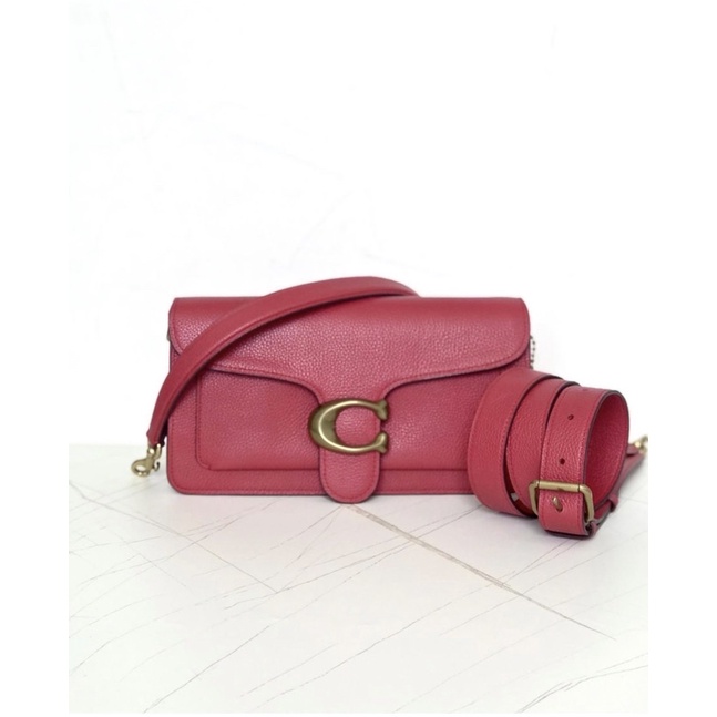 COACH Butik Tabby Red 2x Pakai No Defect Authentic from store Singapore