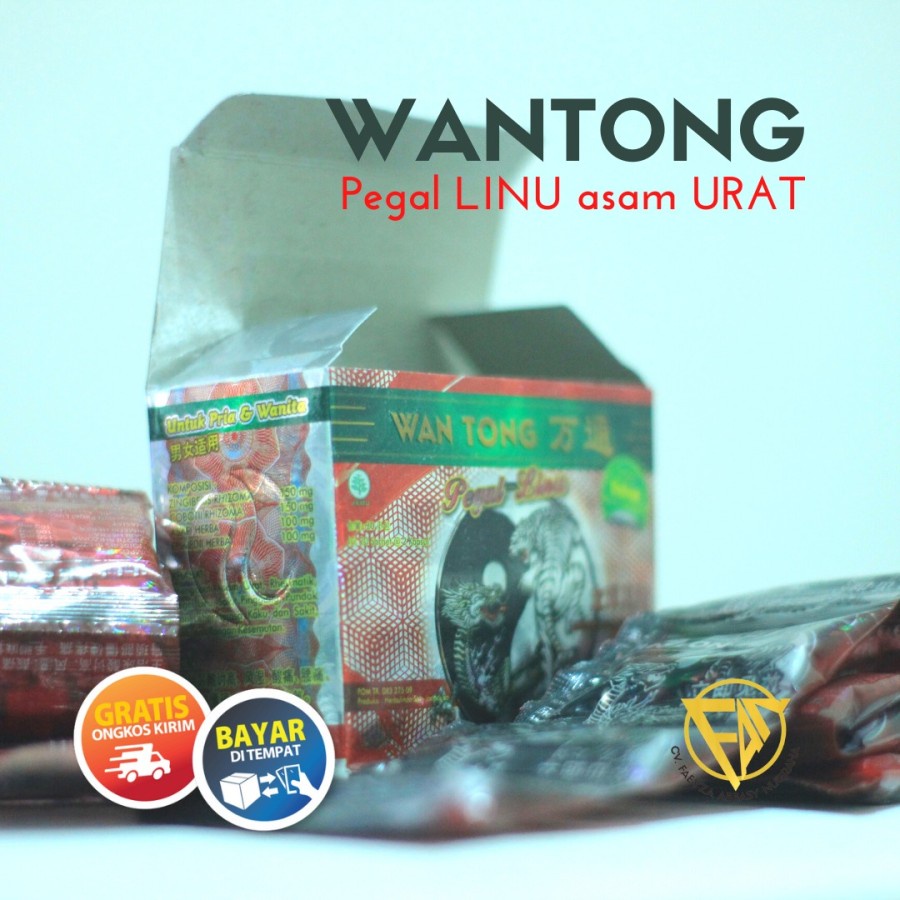 WANTONG KAPSUL ORIGINAL JAMU  ASLI ISI 20 SHACET