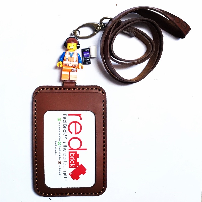 

LEGO Awesome Remic Emmet Name Tag Genuine Leather(LEGO Movies 2)