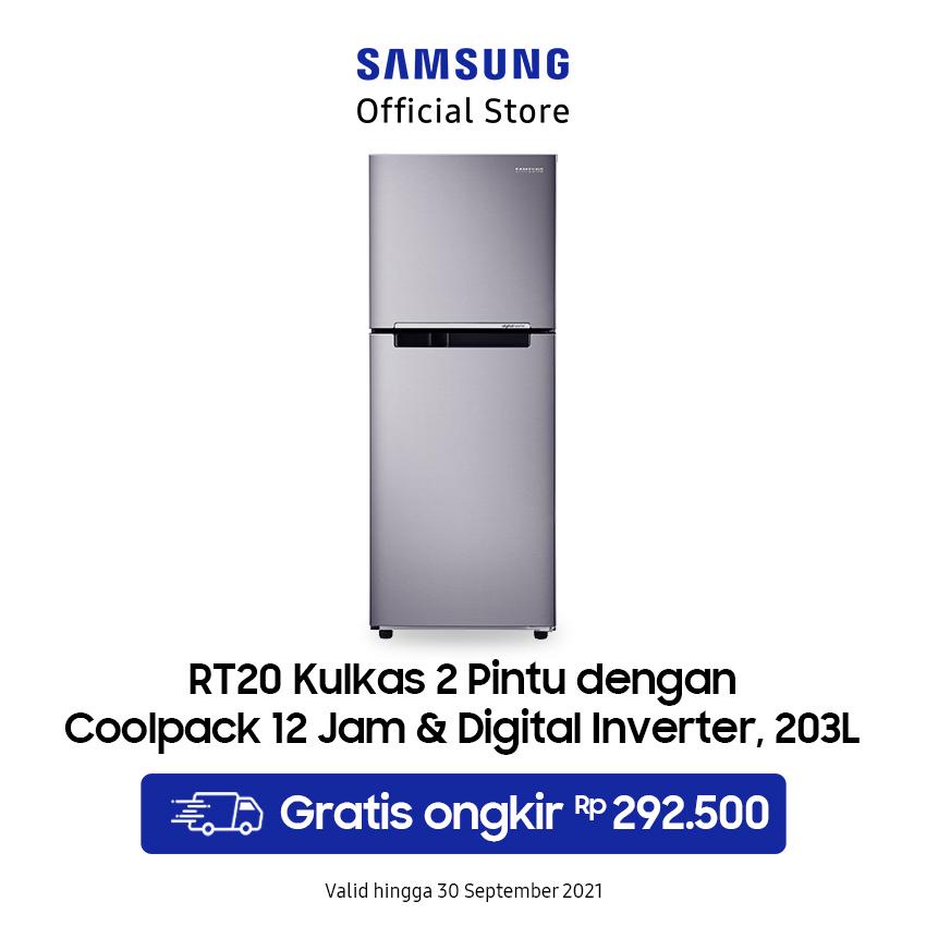 Jual Samsung Kulkas Pintu L Rt Farwdsa Se Metal Graphite Shopee Indonesia