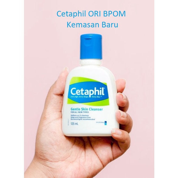 Cetaphil Gentle Skin Cleanser 125ml - JAMIN ORIGINAL BPOM