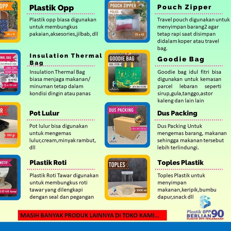 

PLASTIK OPP EKONOMIS 28 X 38 CM / PLASTIK KEMASAN BUNGKUS BAJU KAOS GARMENT