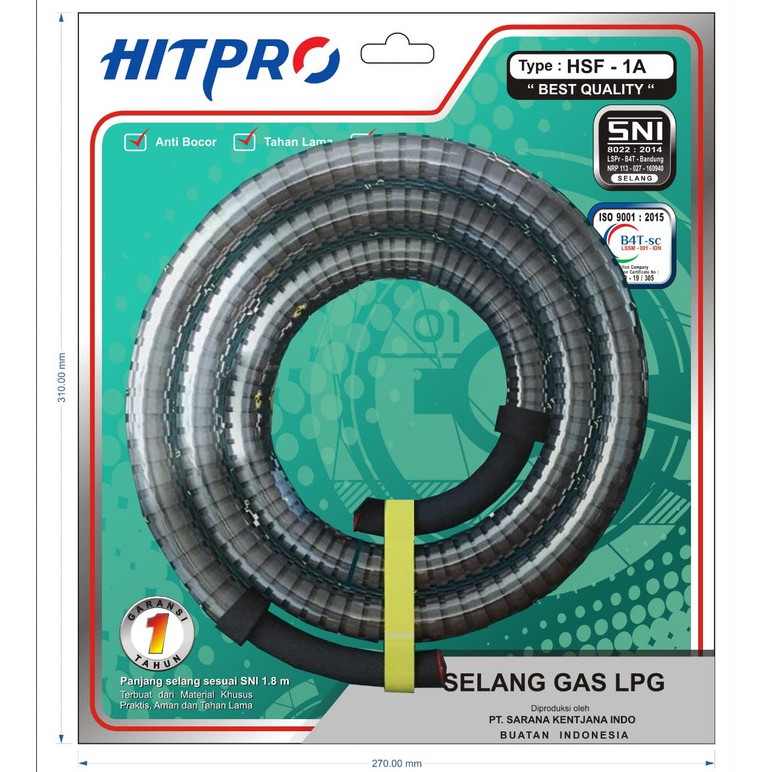 Selang Regulator Hitpro HSF1A