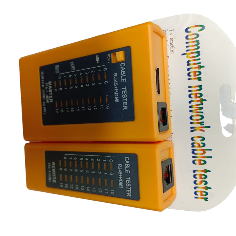 Alat Tes Kabel HDMI - HDMI &amp; LAN Tester