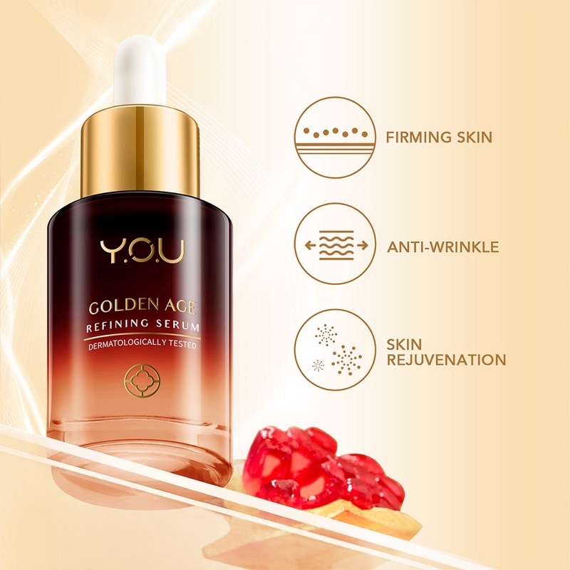 MFI - YOU GOLDEN AGE SERIES Y.O.U Skin Care Essence Facial Wash Eye Day Night Cream Serum Makeups