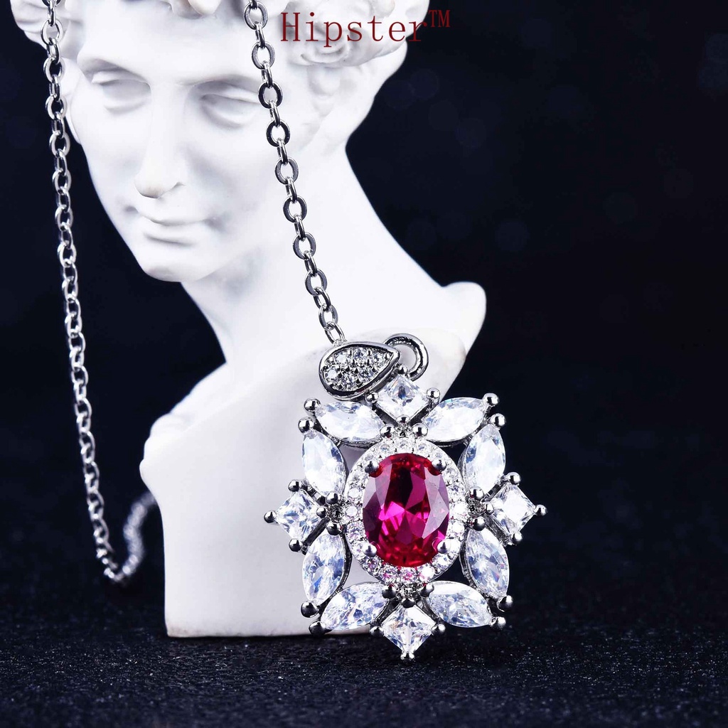 Set High-End Jewelry Open Ring Earrings Pendant Necklace