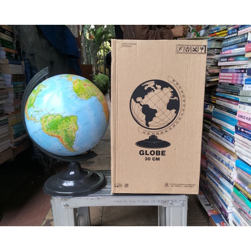 GLOBE BOLA DUNIA ukuran 30 cm besar