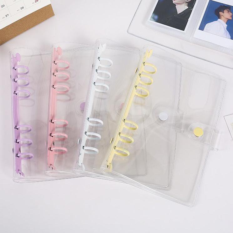

Sedang Viral A6 & A5 Binder PVC Transparan 6 Ring