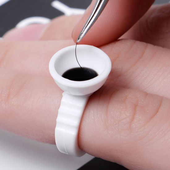 Ink Ring glue size S ring lem eyelash extension / cincin bulumata