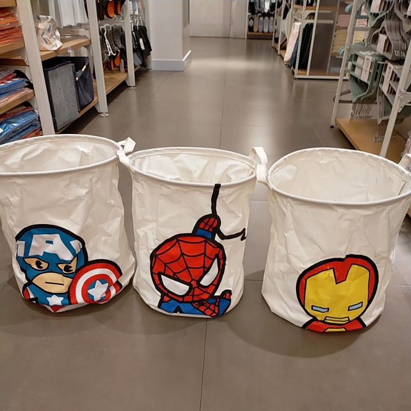 Miniso Storage bucket marvel