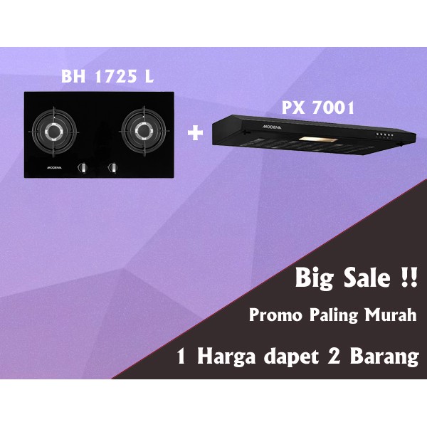 Paket Hemat BH 1725 dan PX 7001 / Kompor murahh