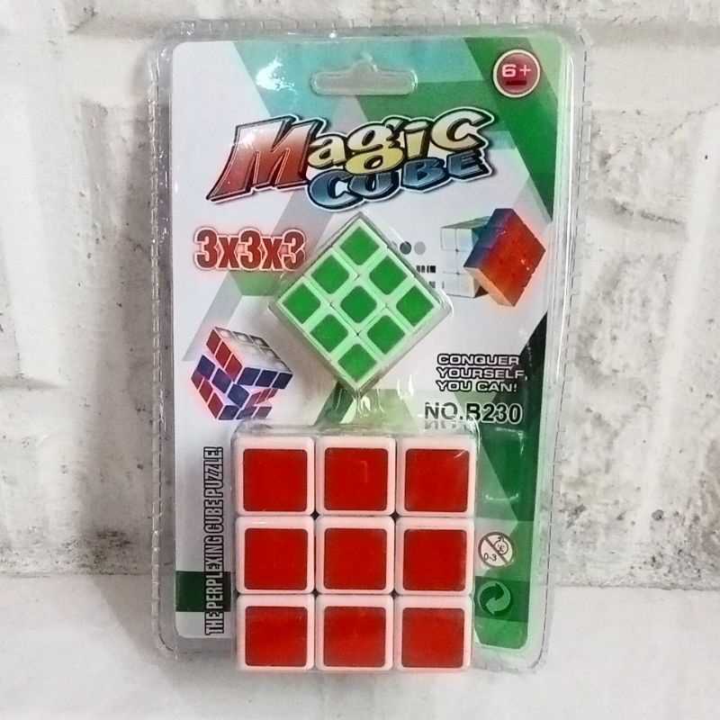 500 B230 - Mainan Rubik isi 2 PC Anak + Induk Besar Kode 500