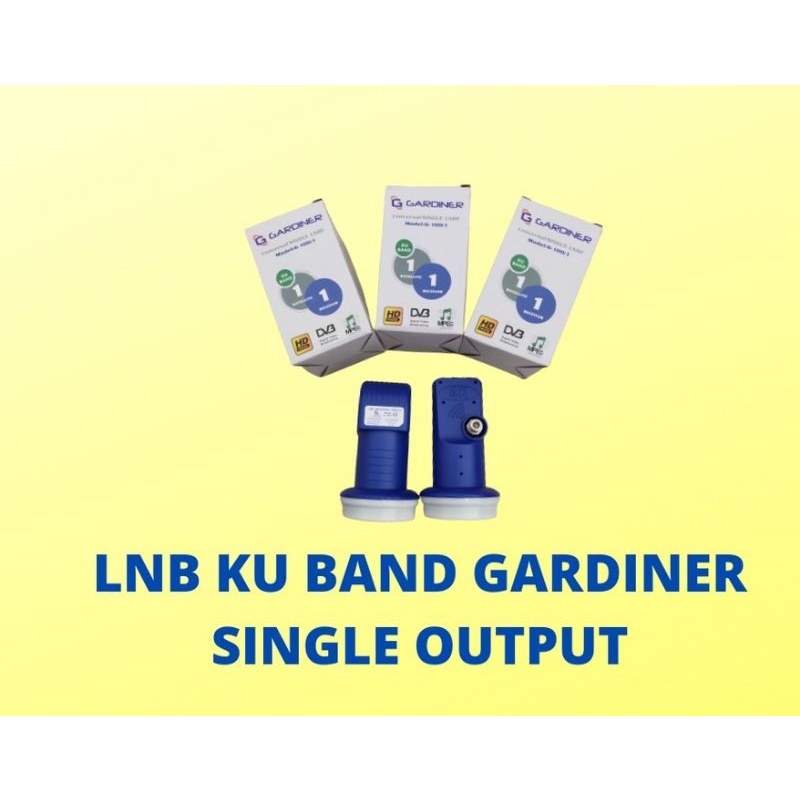 Lnb kuband universal gardiner 1 output