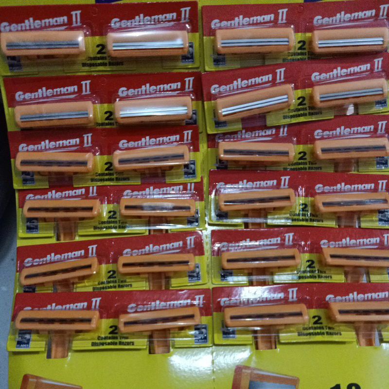 Pisau cukur 1set isi 2