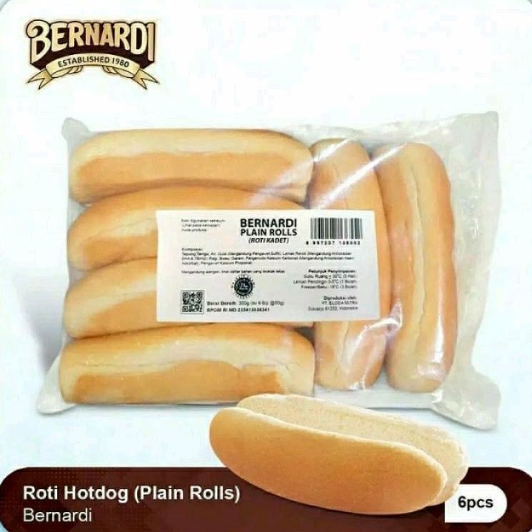 

Bernardi Roti Hot Dog Jumbo isi 6bj