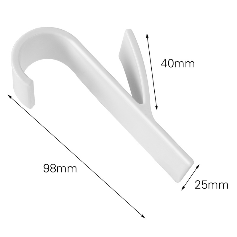 2Pcs Heating Storage Hooks / High Quality Coat Towel Rack Hanger for Heated Towel Radiator Rail