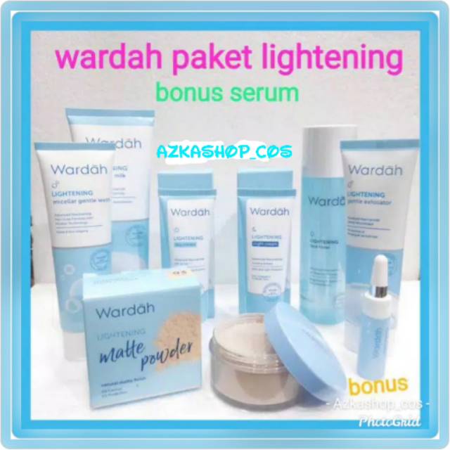 wardah lightening series serum