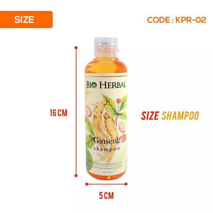 Bio Herbal - Shampo Ginseng Bpom - Ginseng Shampoo