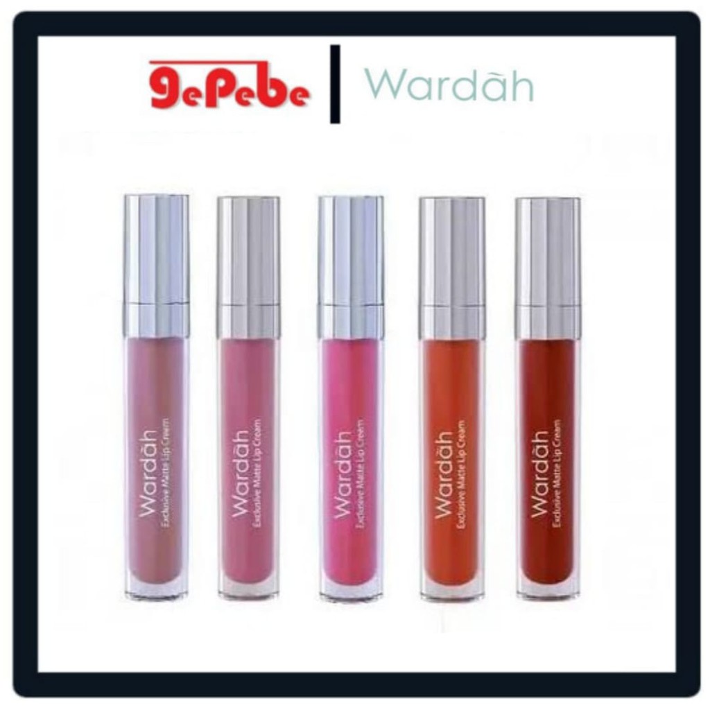 Wardah Exclusive Matte Lip Cream 4gr