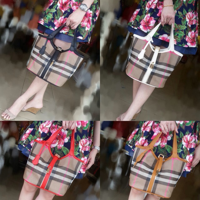 BURBERRY picotin 33048 Semipremium Bahan kulit waterproof