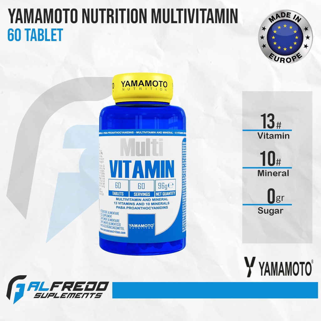 Multivitamin Yamamoto Nutrition Multivitamin 60 Tablet Mineral