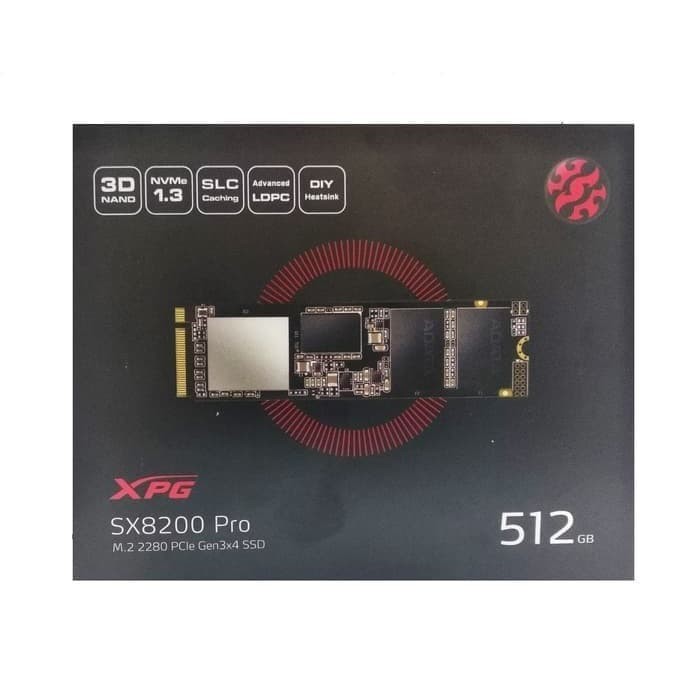 SSD ADATA 512 GB M.2 NVME SX8200 PRO